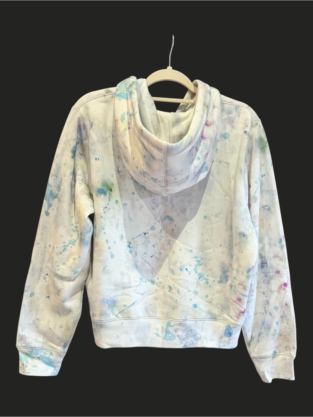 NWOT POLO RALPH LAUREN Paint Splatter Full Zip Hoodie Pony XL - Picture 3 of 12